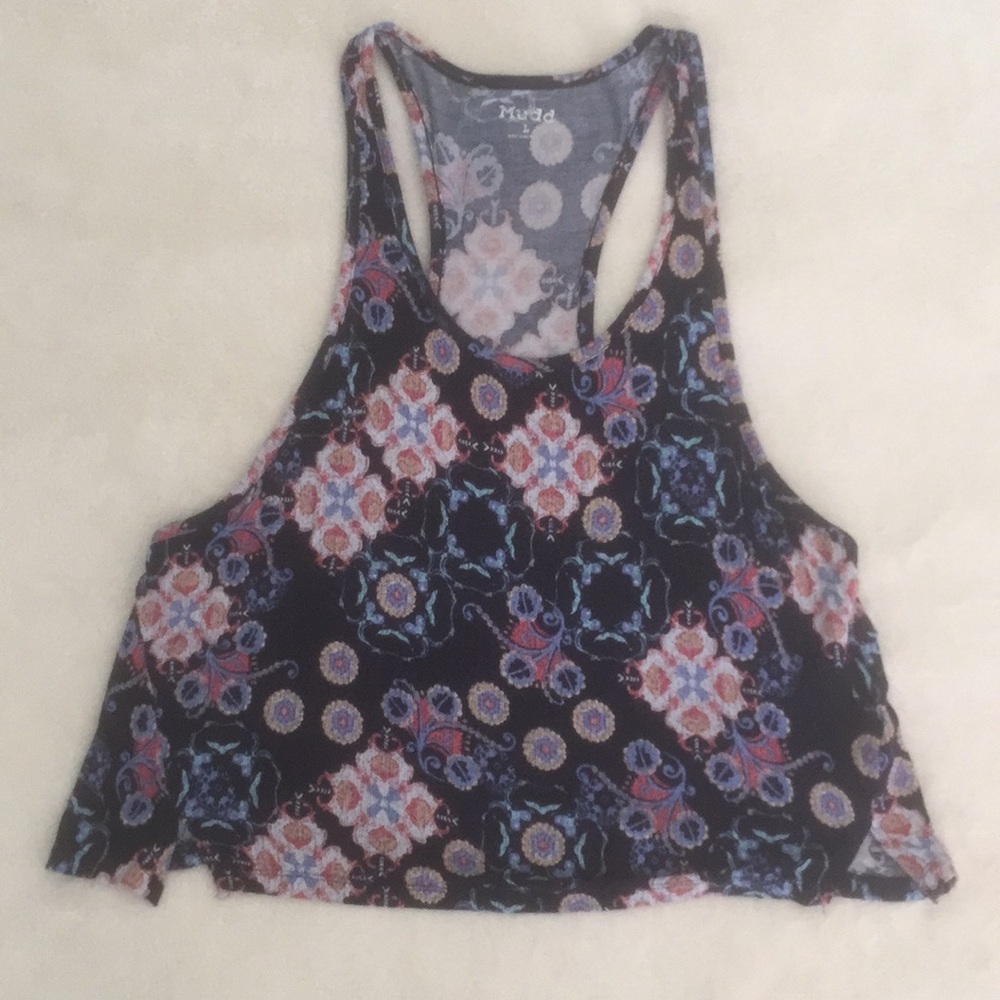Fun Print Crop Top